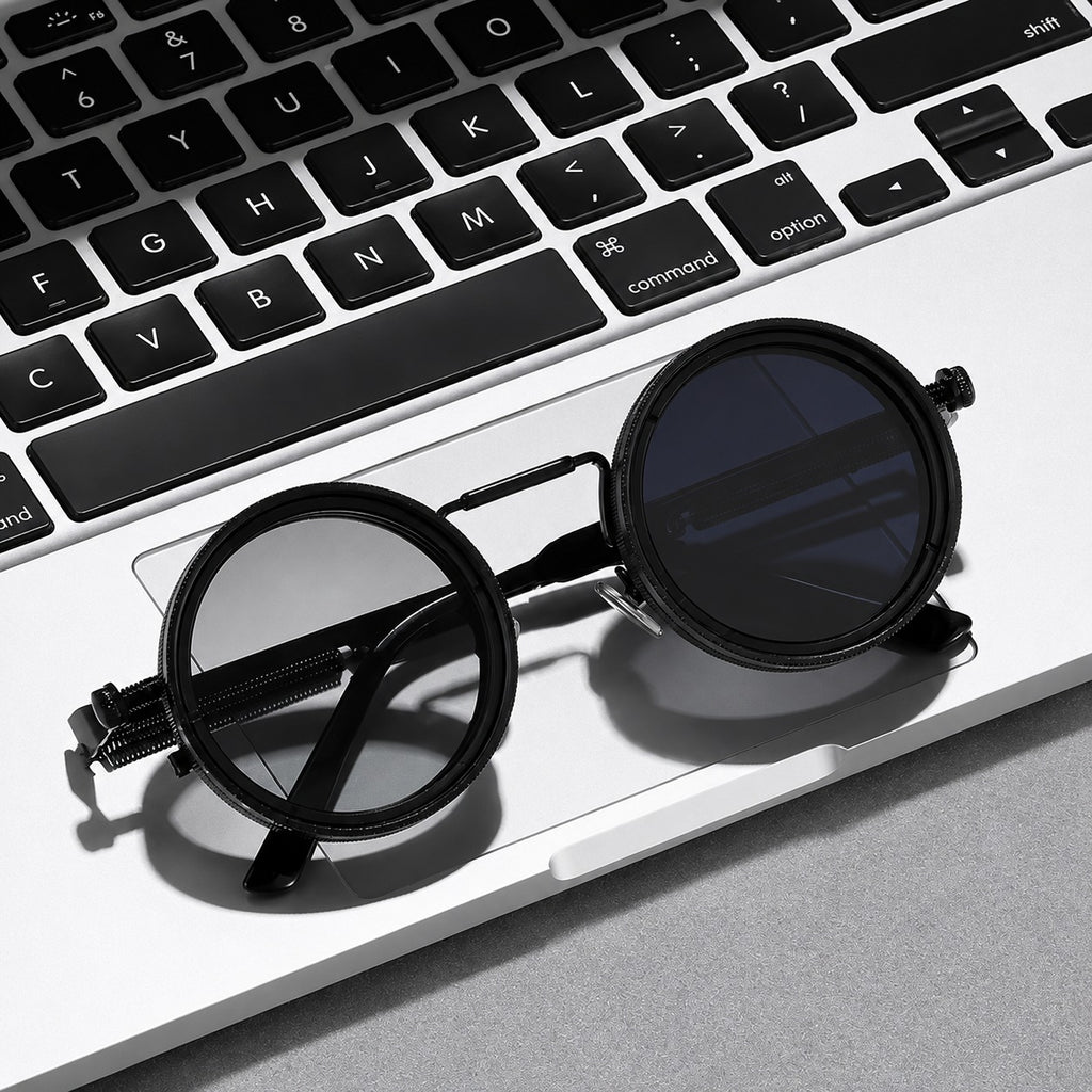 Premium Aura 9-Gear Adjustable Polarized Sunglasses with Free Case